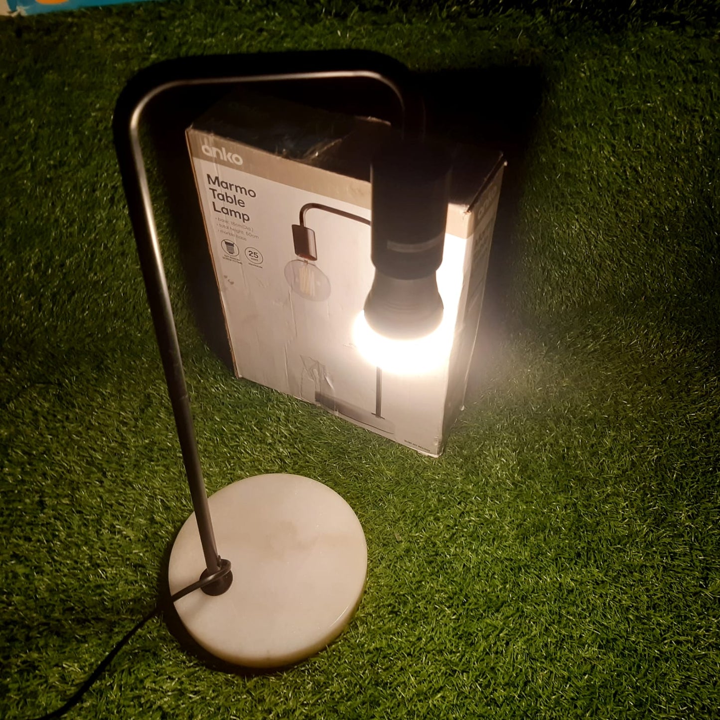 Marmo Marble Table Lamp - Anko