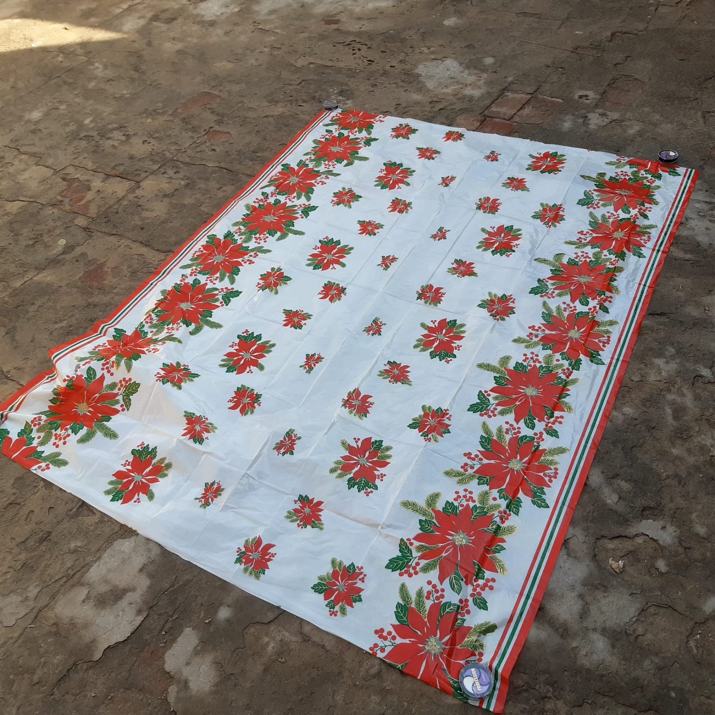 Vintage Hallmark Christmas Tablecloth